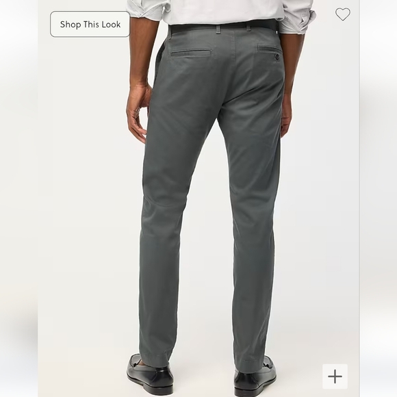 NWT J. Crew Flex Driggs Green Chino Pants Men's size 33 - Picture 13 of 13
